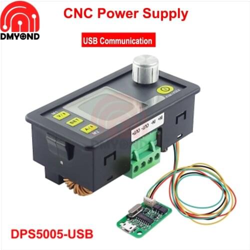 DPS5005 NC Adjustable Programmable NC Color Screen DC Power Supply Buck Module with USB Communication Converter LCD Voltmeter