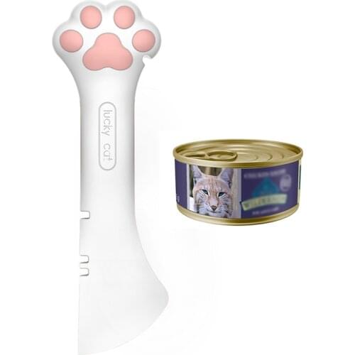 Cans Opener for Dog Cat Canned Lid Pet Food Kitchen Tools Professional handheld Manual Silica Gel Can Opener Manual Jar Opener