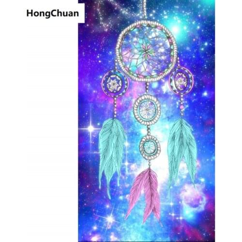 Colorful wind chimes 5D DIY full square/round diamond painting diamond embroidery diamond cross stitch home decoration kids