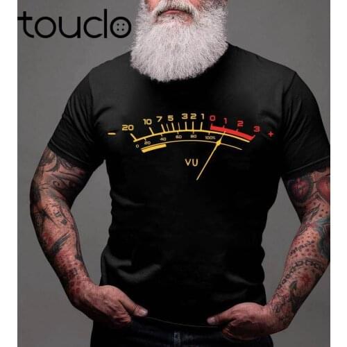 VU Meter T-Shirt Sound Engineer