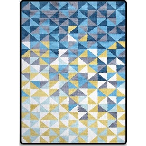 Nordic Geometric Carpets For Living Room Bedroom Large Area Rugs Modern Style parlor Floor Mats Home Decoar Soft Carpet Tapetes