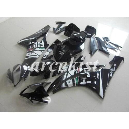 New ABS Injection Mold Motorcycle Fairings Kit Fairing set Fit For Yamaha YZF 600 R6 06 07 YZF-R6 2006 2007 Cool black white
