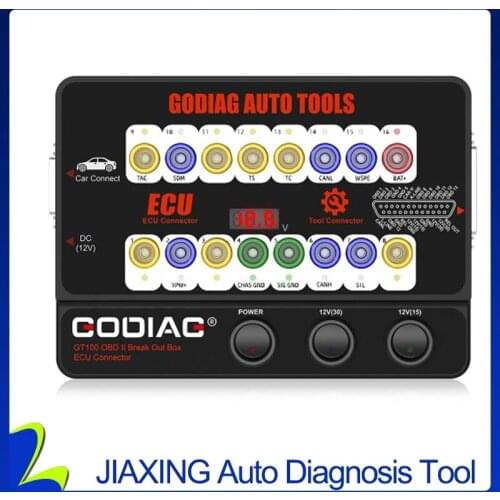 GODIAG GT100 OBD2 Break Out Box ECU Connector OBD1 to Standard OBD2 Interface for Xhorse VVDI2/Autel IM608 IM508 /K518ISE /CGDI