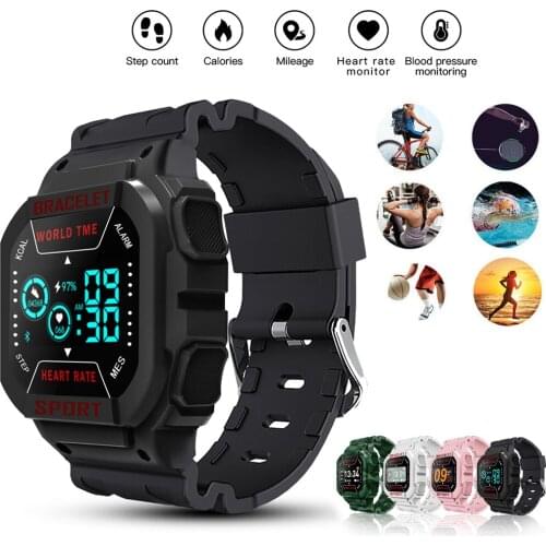 Smart Digital Watch Bracelet Health Monitoring Heart Rate Blood Pressure Clock Sports Fitness Tracker Men Women Smartwatch