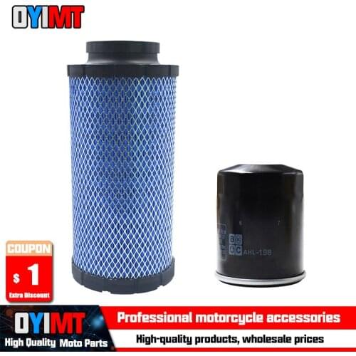 Motorcycle Air Filter & Oil Filter For Polaris 1240822 1240957 7082097 1241084 2879520 2540086 2540122 RZR XP 1000 EPS