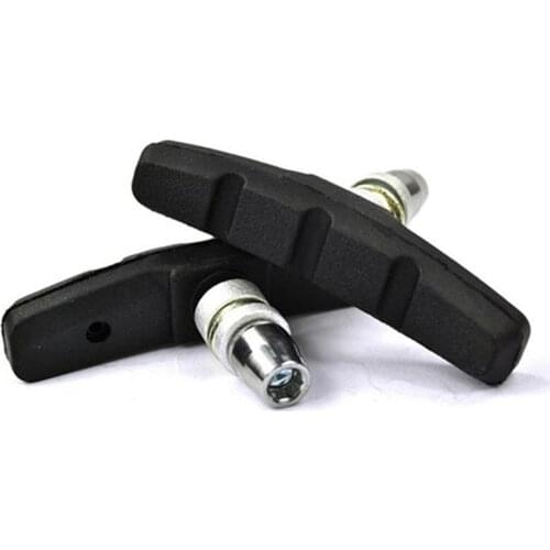 1 Pair Durable Rubber Shoes Bicycle Cycling Braking V-Brake V Brake MTB Mountain Bike Road Blocks Holders Pads Hot Sale