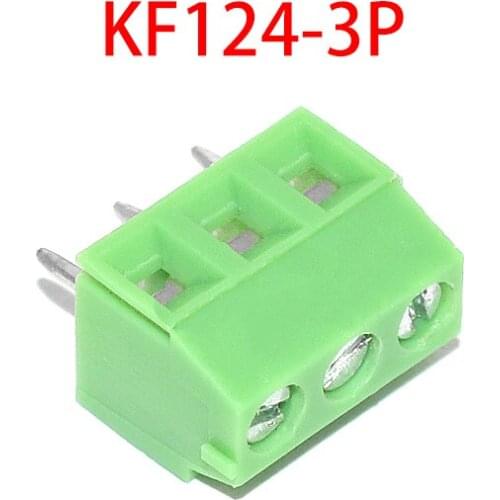 10pcs/lot NEW Original 3.81mm pitch terminal KF124-2P 3PIN splicable connector connector KF128L KF124