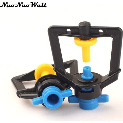 15pcs NuoNuoWell 360 Degree Refractive Micro Sprinklers Greenhouse&Lawn&Nursery Sprinkling Irrigation Water-Saving Sprinklers