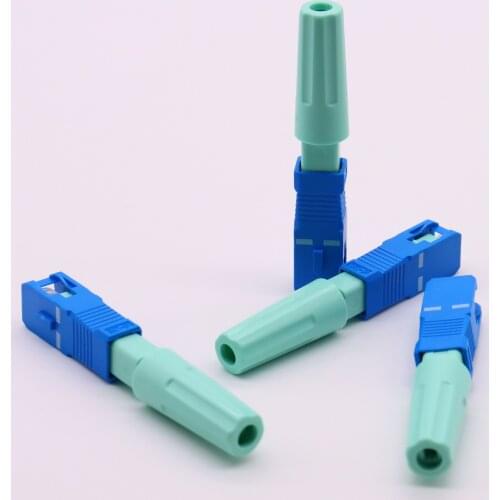 FTTH SC UPC Optical fibe quick connector SC FTTH Fiber Optic Fast Connector Embedded High Quality
