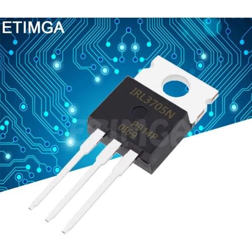 50PCS IRL3705NPBF TO-220 IRL3705N TO220 IRL3705 new MOS FET transistor