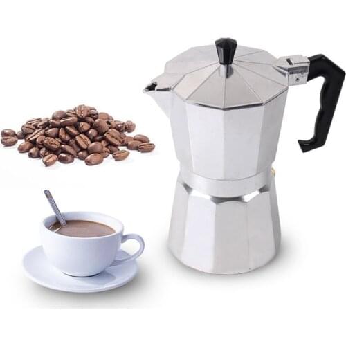 600ml Mocha Coffee Maker Italian Moka Espresso Cafeteira Percolator Pot Stovetop Coffee Maker Filter Italian Espresso Tool Pot