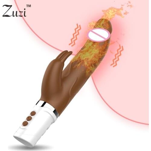 Automatic Heated Telescopic Dildo Vibrators For Woman Sex Machine Penis 12 Speeds Vibrator Female Masturbation Adult Sex Toys