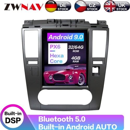 Tesla Screen 64GB Car Multimedia GPS Navigation For Nissan Tiida C11 2008 -2011 Autoradio Bluetooth Stereo Android Head Unit
