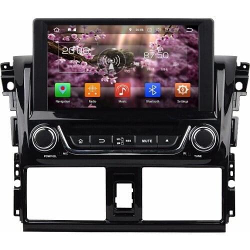 8" 2 Din Android 10.0 Car Multimedia Player For Toyota Yaris 2014 Car DVD Player Car Stereo 8 Core Radio Audio Navigation DSP