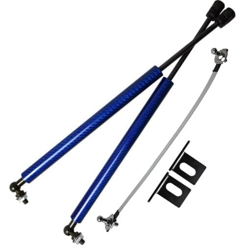 Lift Support Shock Damper for Hyundai Mistra Xiandai Mingtu 2013-2018 Absorber Car Hood Bonnet Modify Gas Struts Carbon Fiber