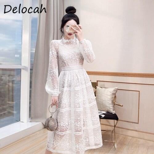 Модные платья-трапеции Delocah China At AliExpress