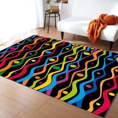 Bohemian style home rug bedroom decor carpet Entrance door mat rugs for bedroom Carpet living room area rug large floor mat Rug