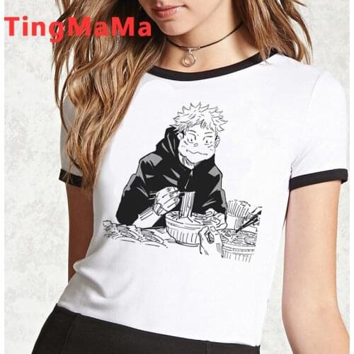 Jujutsu Kaisen Gojo Satoru Yuji Itadori t-shirt tshirt men japanese kawaii couple clothes t shirt plus size kawaii