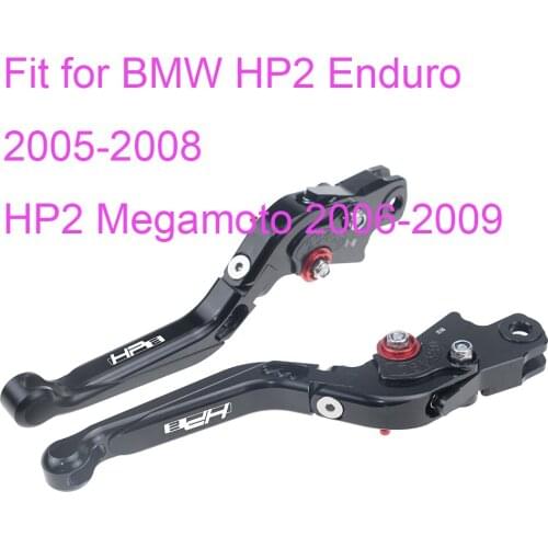 KODASKIN Left and Right Folding Extendable Brake Clutch Levers for BMW HP2 Enduro 2005-2008 HP2 Megamoto 2006-2009