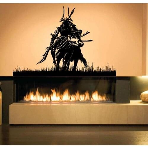Kendo Sticker Samurai Decal Ninja Poster Vinyl Art Wall Decals Warrior Decor Mural Kendo Sticker