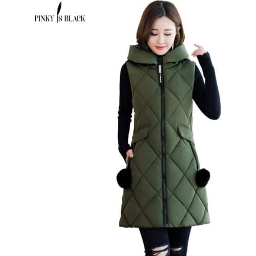 PinkyIsBlack 2020 Autumn And Winter Women Vests Waistcoat New Student Cotton Vest Womens Vest Coats Winter Vest Women Clothing
