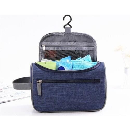 Portable Large Capacity Waterproof Man Nylon Travel Wash Bag Cosmetic Bag Mens Bath Make Up Bag Toiletry Organizer Case