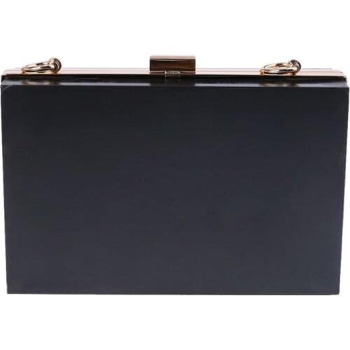Rectangle Metal Frame Box Purses for DIY Handbags Evening Bag Clutch