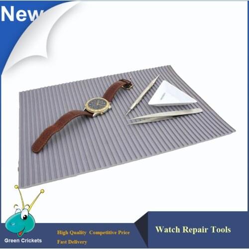 Free Shipping 30*18cm Rubber Non-Slip Pad cushion For Watch Repairing Tools,Workbench Mat For Watchmakers