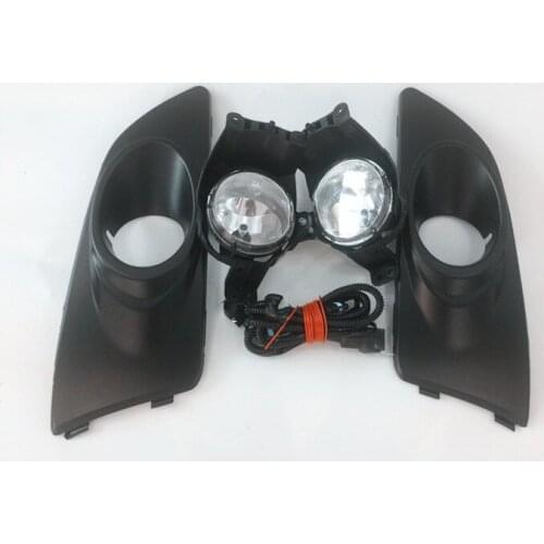 Osmrk Front bumper light Front fog lamp for Chevrolet aveo sonic 2011-13 with frame cover, wires and switch