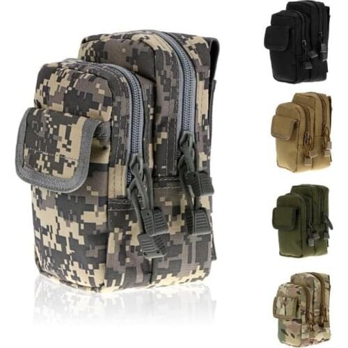 4 Colors 1000D Tactical Bag Molle nylon Waist Belt Bags Wallet Pouch Purse Outdoor Sport Pack EDC Camping Hiking Bags HOT SALE