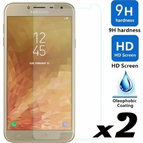 Tempered Glass Screen Protector For Samsung Galaxy J4 2018 J400F J400 SM-J400F Explosion-proof Scratch Resistant Guard Films