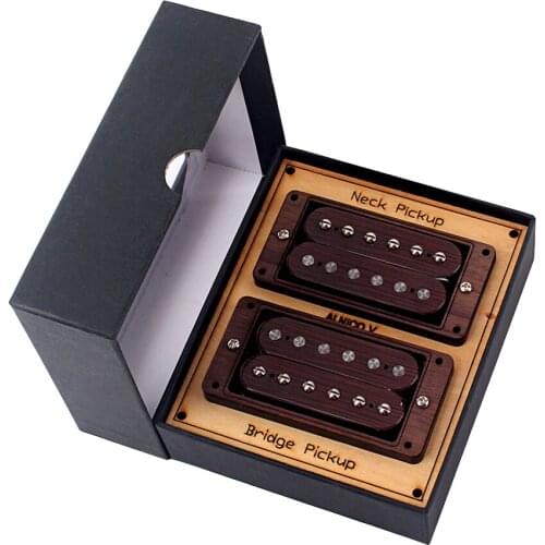 Electric Guitar Pickup for Electric Guitars Replacement with Box (Neck & Bridge)