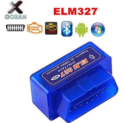 20Pcs New Arrival Super Mini Elm327 Bluetooth HH OBD2 Elm 327 V2.1 OBD 2 Car Diagnostic-Tool Scanner Adapter Car Diagnostic Tool