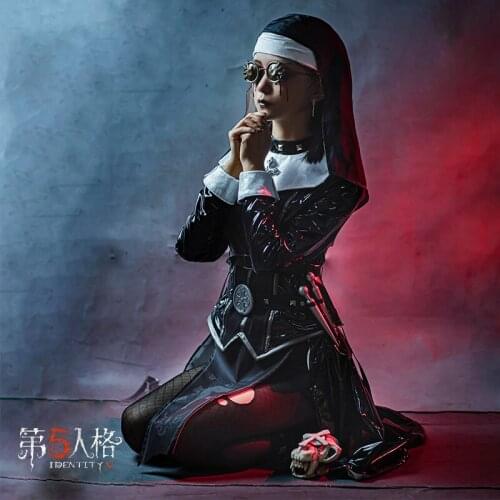 Anime Identity V Patricia Dorval Cosplay Costume Tops Shorts Tails Pantyhose Daily Carnival Party Festival Uniform Brand New