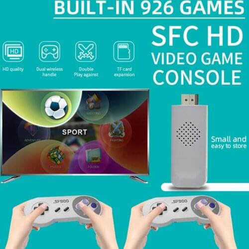 Wireless Console HD Quality SFC TV Game Console For Sega Genesis Game Double 2.4g Wireless Classic Console Built-in 926 Games