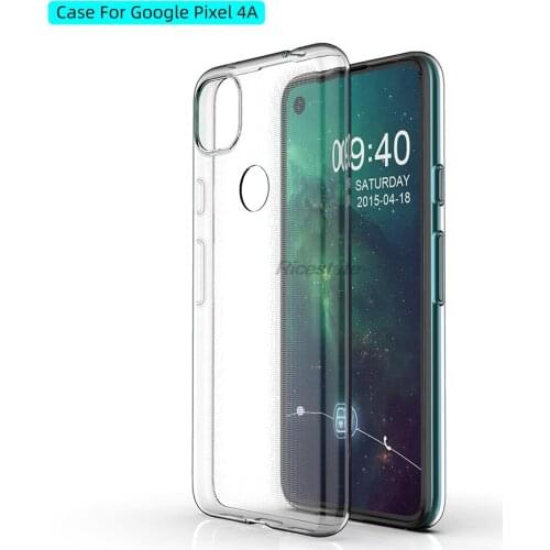 Case for Google Pixel 4A Transparent Soft TPU Phone Back Cover for Google Pixel4A Pixel 4 A 4G Protection Case