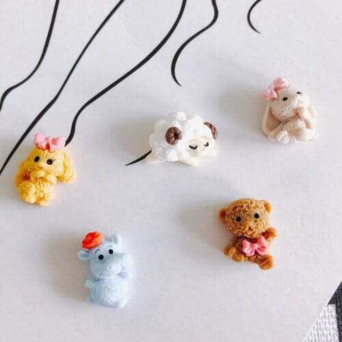 DIY jewelry accessories fresh and cute animal series three-dimensional pendant jewelry accessories materials