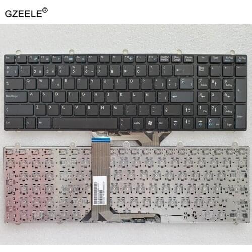 Spanish Keyboard for MSI GP60 GP70 CR70 CR61 CX61 CX70 CR60 GE70 GE60 GT60 GT70 GX60 GX70 0NC 0ND 0NE 2OC 2OD 2PC Latin LA SP