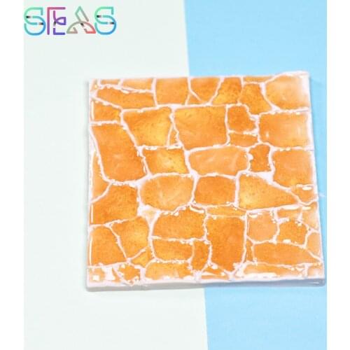 Stone Wall Cake Decorating Molds Chocolate Fondant Mould Cake Resin Molds Baking Silicone Mold Kitchen Tools Accessories