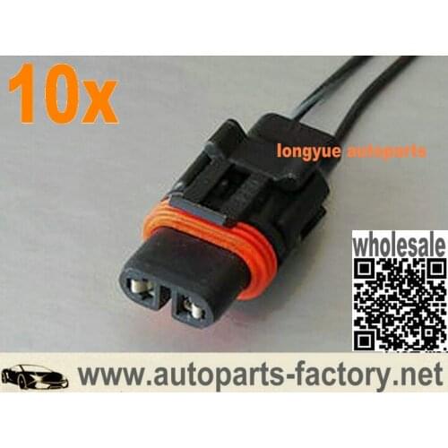Longyue 10pcs Power Steering Switch Wiring Harness Connector For 87-92 TBI Camaro Firebird