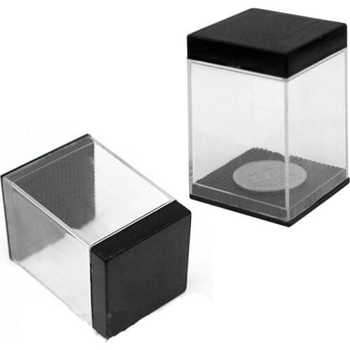 Magic Props Coin Appear In The Box Magic Trick With Instruction Funny Magic Trick Crystal Box For Kids Adult Toy