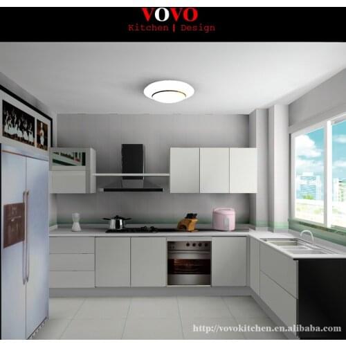 Modular modern kitchen cabinets with counter