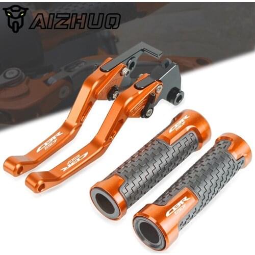Motorcycle Adjustable Short Brake Clutch Levers FOR HONDA CBR650F CBR 650 F 2014 2015 2016 Hand Grips Handlebar CNC Accessories