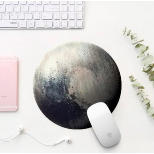 2021 New Planet Mouse Pad Non-slip Circular Gaming Games Pvc Laptop Office Supplies Environmental Protection EVA Soft