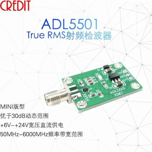New ADL5501 Power -Detector Module RF 50M-6G Power Measurement Power -Meter Linear Detection