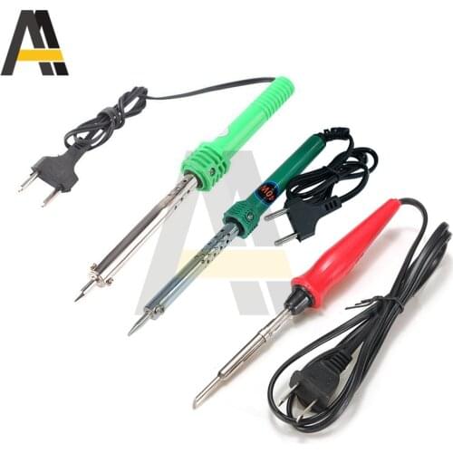 Soldering Iron 35W 40W 60W Adjustable Temperature Electric Solder Iron Rework Station Handle Heat Pen Welding Repair Tools