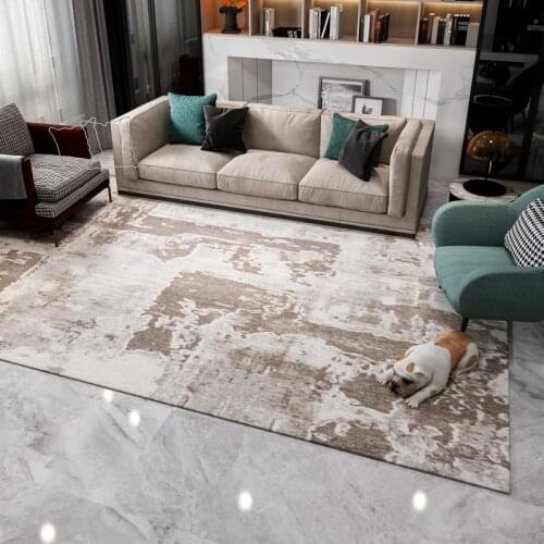 Polypropylene Living Room Carpet Modern Art Rugs And Carpet For Bedroom Home Decorative Simple Coffee Table Nordic Rug Mat Thick