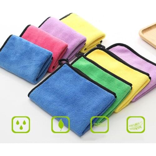30x40 Car Wash Microfiber Towel Car Cleaning And Drying Cloth Edging Car Care Cloth Detail Car Wash Universal Towel
