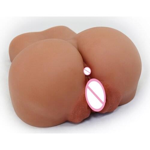 Vagina pussy sex toys for men masturbator Adult supplies doll male silicone ass vaginal masturbation realistic doll anal big ass