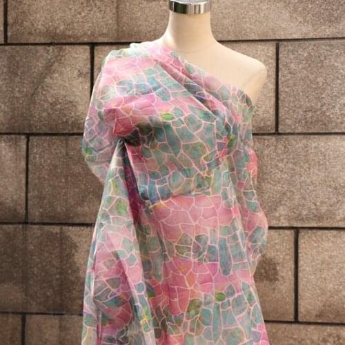 High Quality Natural Pure Ramie Linens Cloth Fabric Summer Thin Chinese Style Robe Dress Tissu Diy Sewing